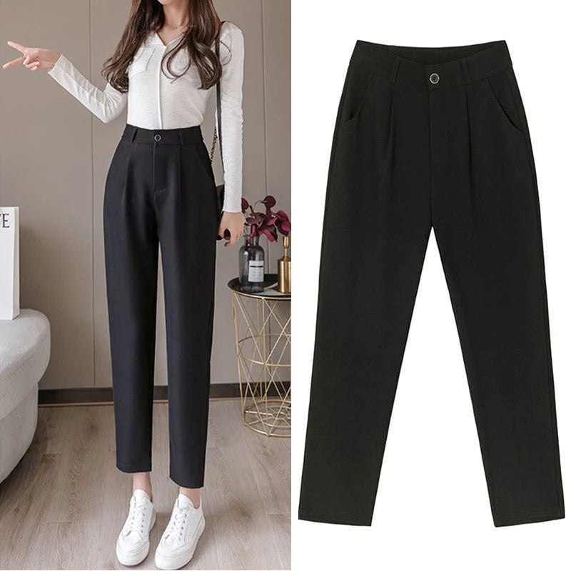 black long pants women