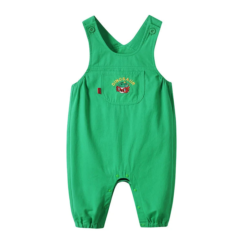 green overalla kids dino