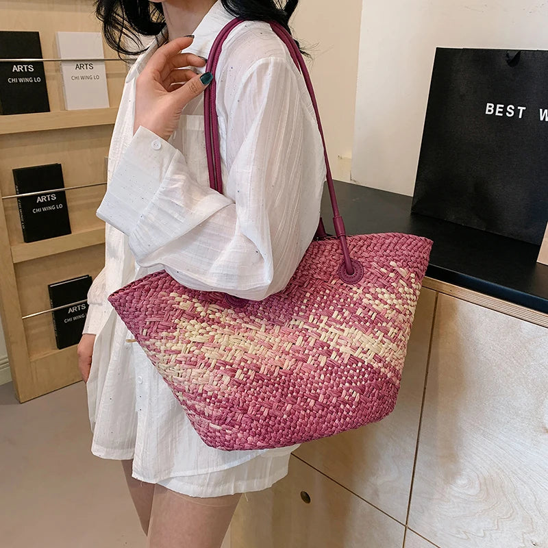 simple bag women purple